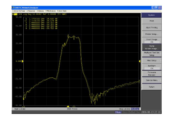 天線低噪聲放大器增益測(cè)試圖 天線低噪聲放大器增益測(cè)試圖